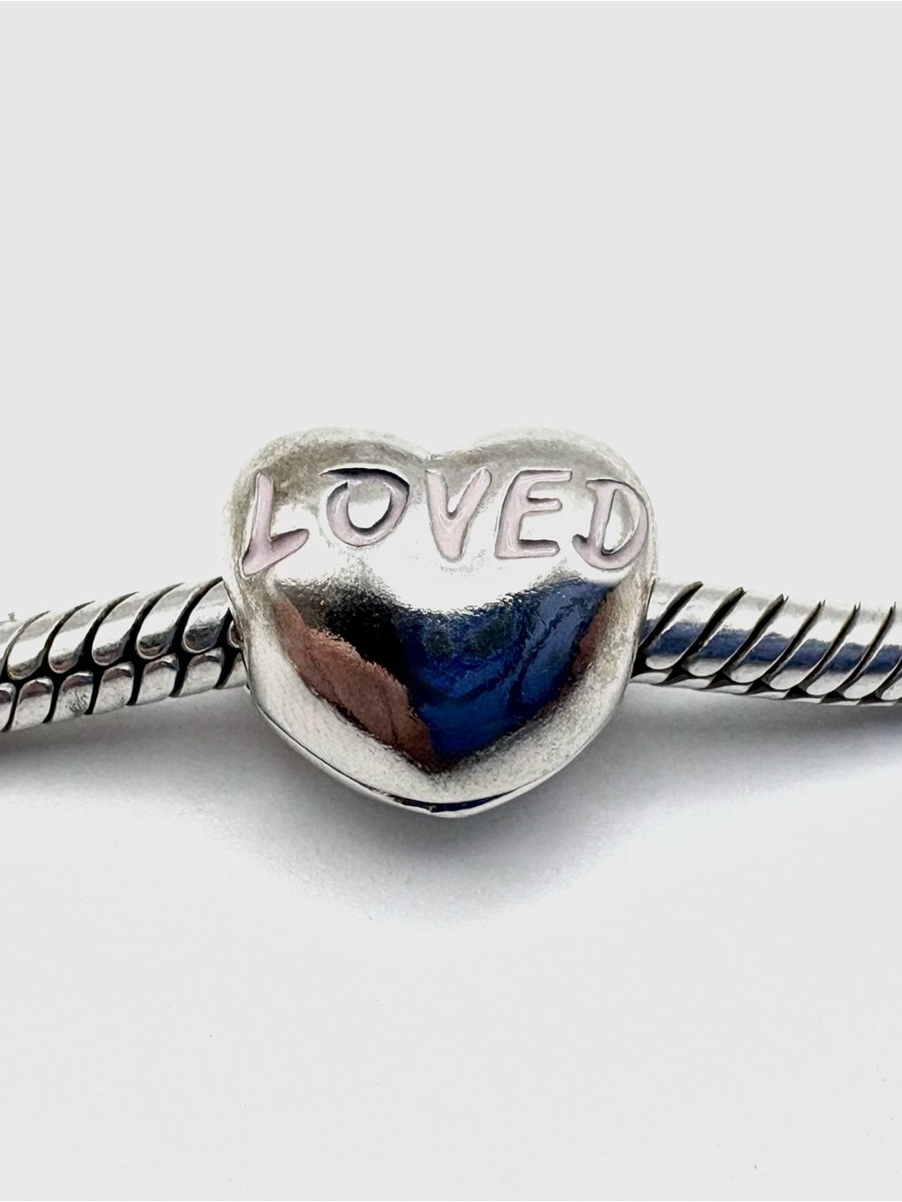 Pandora Loved Sterling Silver Clip Charm
